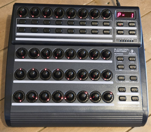 Behringer bcr2000 control - bcr2000, b-control