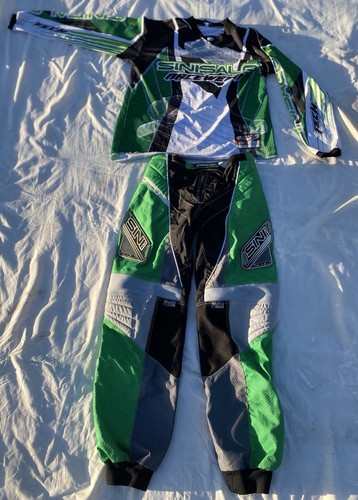 Sinisalo tech green - green, motocross
