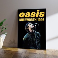 Oasis knebworth poster - knebworth, poster│a1