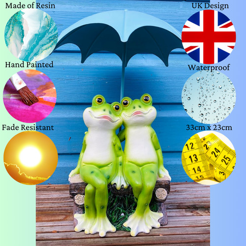 Frog garden ornaments - garden,