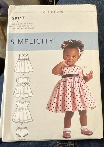 Simplicity s9117 uncut babies - simplicity,