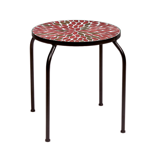 5cm garden table black - table, iron