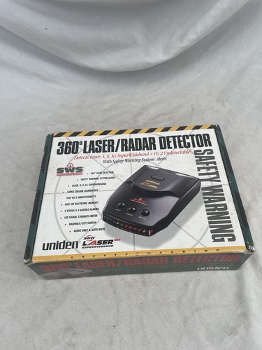 Laser radar detector uniden - laser,