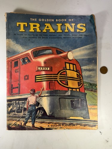 The golden book trains - the,