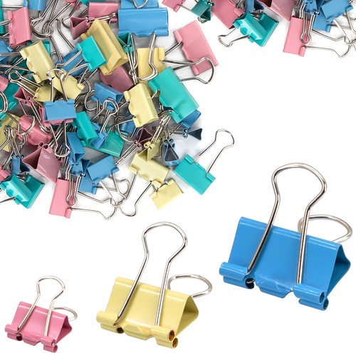 72pcs bulldog clips 15mm 19mm - 72pcs,