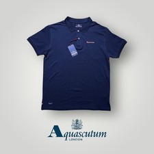 Aquascutum Active Navy Cotton