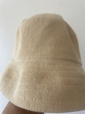 Vintage Cream Kangol Bucket Hat Cotton Mix