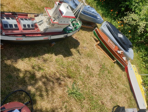Model boats - model, lot