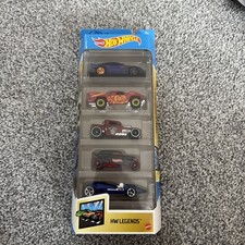 Mattel Hot Wheels HW Legends 5 Pack Diecast Vehicles Cars Brand New Sealed