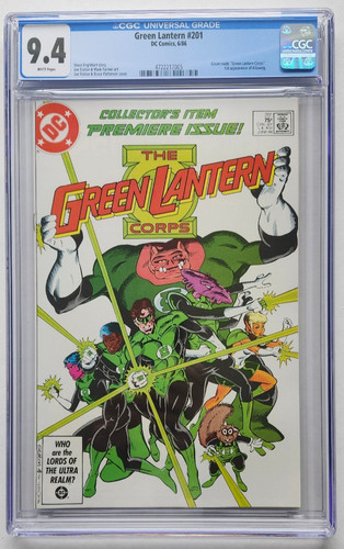 Green lantern 201 dc - lantern,