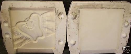 Ceramic mold molds embossed - ceramic,