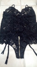 Ann Summers Taylor Black Semi