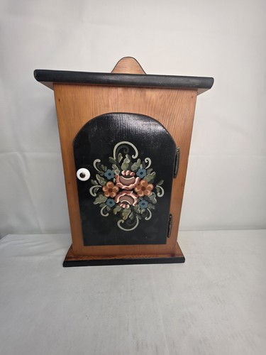 Vintage hand painted wooden - vintage,