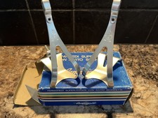 Vintage NOS & Boxed Campagnolo Super Record Alloy Bicycle Pedal Toe Clips Medium