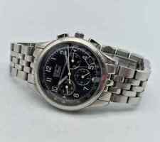 RARE ZENITH EL PRIMERO CHRONOGRAPH CAL:400 BLACK DIAL MAN'S WATCH / R051