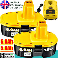 2Pack 18V Battery for Dewalt