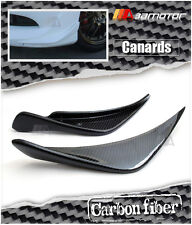 R Style Carbon Fibre Front Bumper Canards fit for Mitsubishi Evolution EVO 8