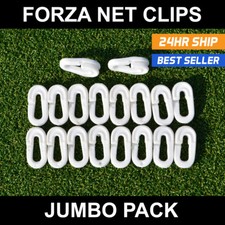 FORZA Football Net Clips - Please Select Quantity! [Net World Sports] Goal Ties