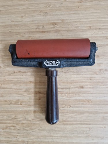 Vintage photax print - print, roller