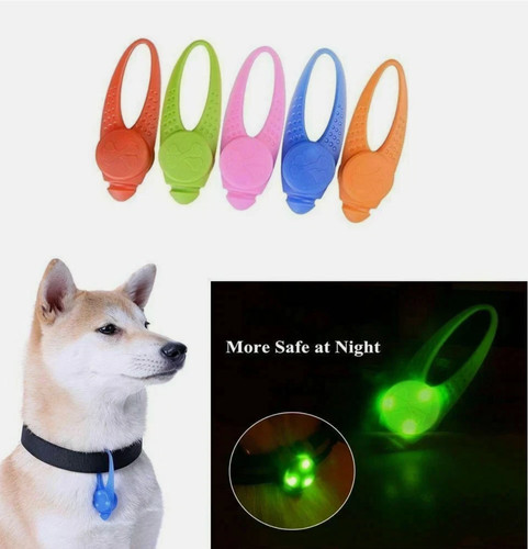 Led dog night light - led, collar