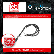 Handbrake Cable Rear 186469