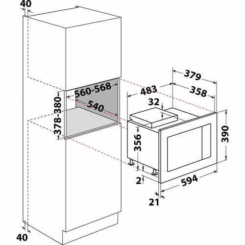 Hotpoint built in - hotpoint, 25