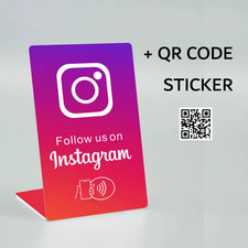 NFC Instagram Follower Stand