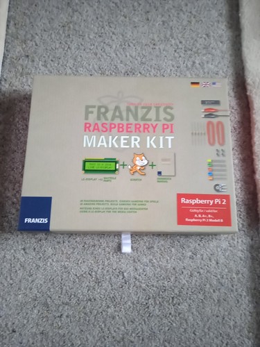 Raspberry maker kit franzis - kit,