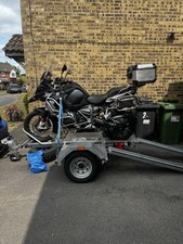 FOR HIRE Folding Motorcycle Trailer 750Kg load (Newbury)