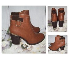 New Look Tan Brown Ankle Boots
