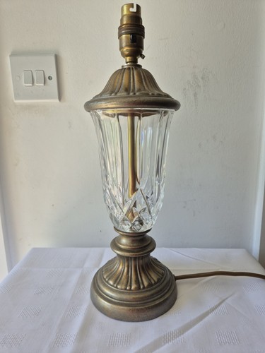 Vintage brass table lamp - vintage,