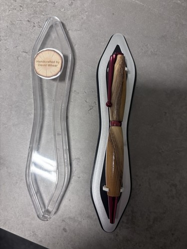 Handcrafted wooden black pen