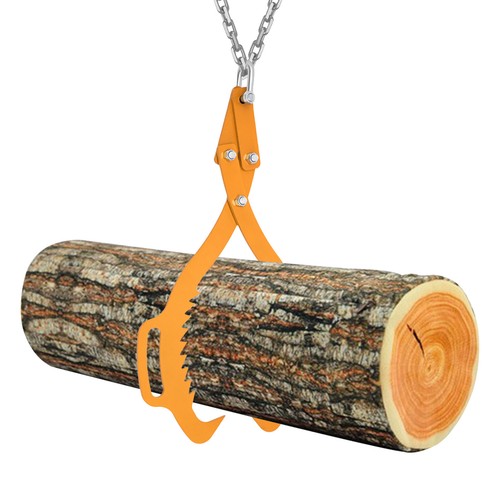 Log skidding lifting - log, tongs