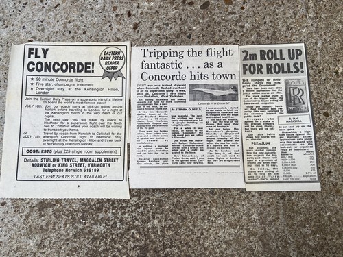 Vintage concorde rolls royce - vintage,