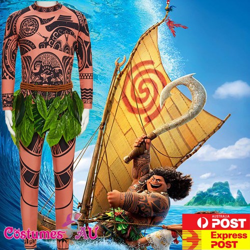 Child moana maui costume - maui,