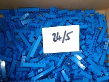 Mixed blue Lego Brick lot - thin/narrow pieces - 480g bricks,  (24/5)