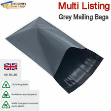 STRONG GREY MAILING BAGS - Postage Mailers Plastic Post Polythene  *RECYCLABLE*