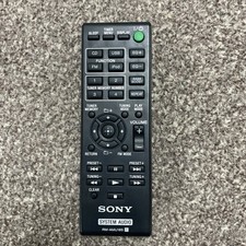 GENUINE ORIGINAL SONY RM-AMU185 CD IPOD DOCK HIFI REMOTE CONTROL for MHCEC619iP