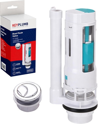 Dual flush valve with - dual, 2"