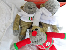 Three PG Tips monkeys Chimp t