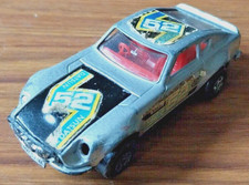 Matchbox Speedkings K-52 DATSUN 240Z Diecast Car 1974 Silver Spares or Repair