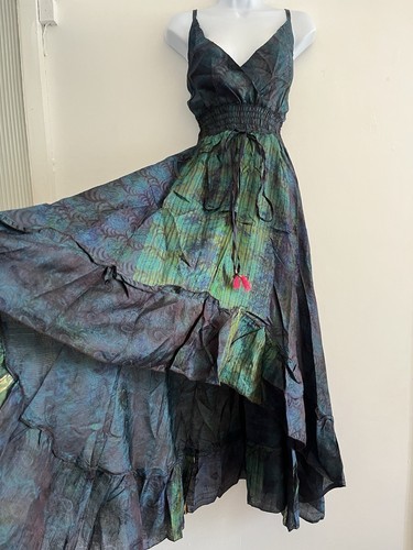 Dress long bohemian tie dye - tie,