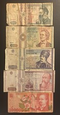 Set banknotes romania - set,
