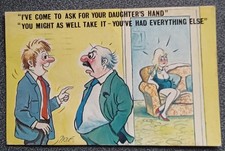 Vintage Saucy Seaside Cardtoon