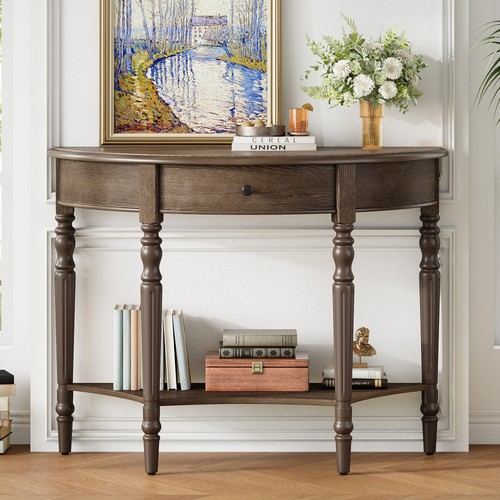 Half moon console - console, table