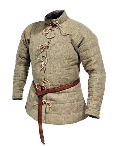 Gambeson padded medieval - , thick
