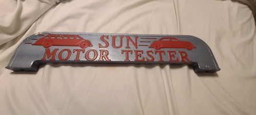 Vintage sun motor tester - tester, gas