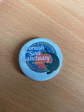 Vintage Cornish Seal Sanctuary Gweek Marine Animal Rescue Centre Badge Cornwall