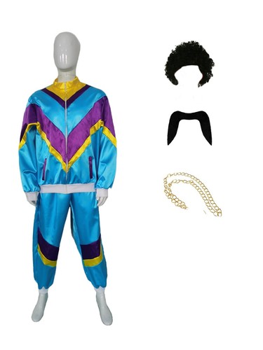 Mens 80s scouser shell suit - mens,
