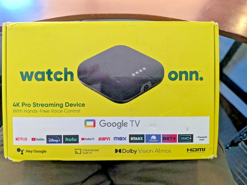 Onn google pro streaming - google, 4k